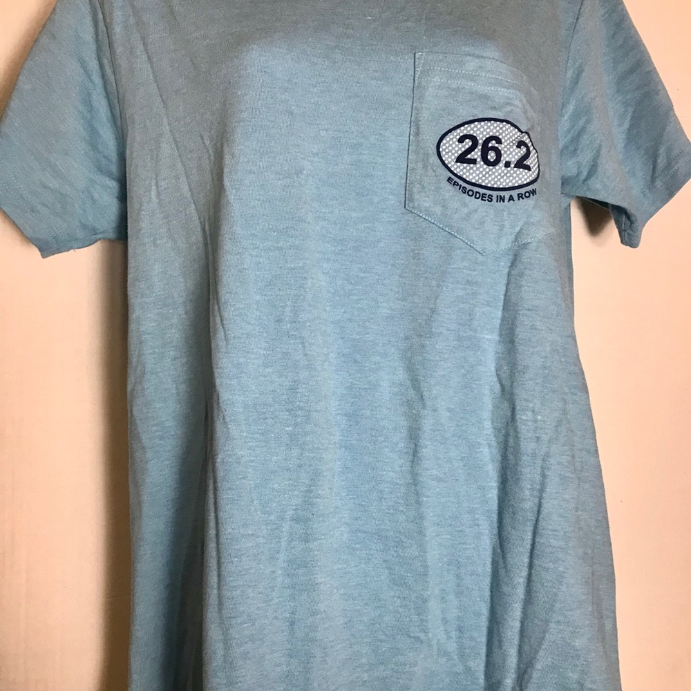 Jadelynn Brooke Blue Graphic Tee NWT - Picture 3 of 5